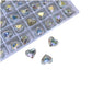 CNBS Rhinestones - K9 Diamond Hearts 3pcs