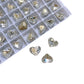 CNBS Rhinestones - K9 Diamond Hearts 3pcs