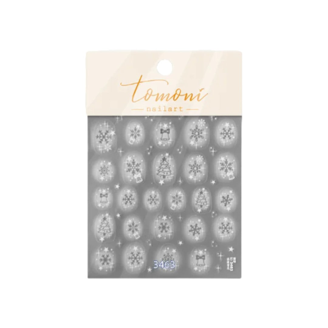 CNBS Nail Stickers, Decals for Nails Snowflakes
