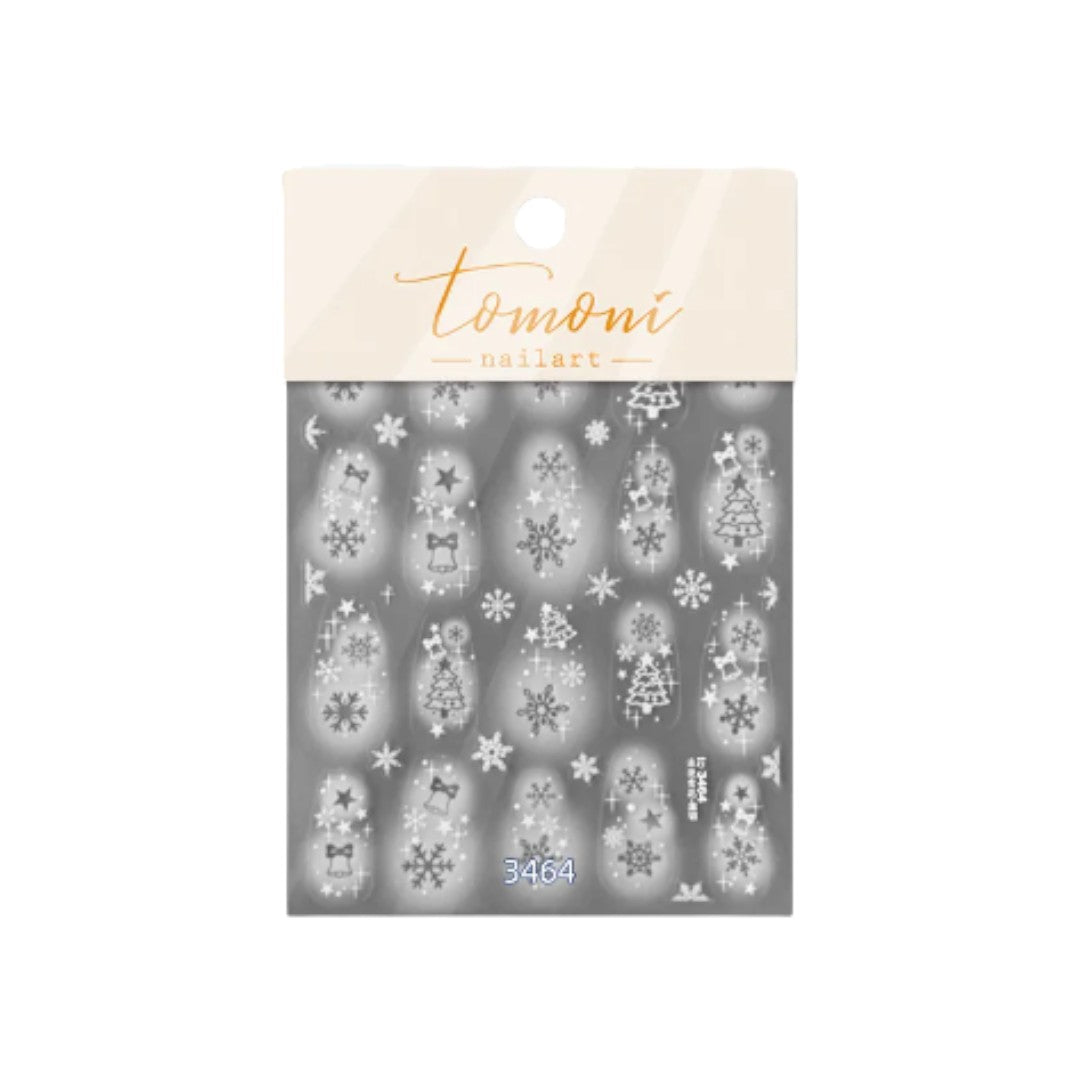 CNBS Nail Stickers, Decals for Nails Snowflakes