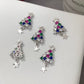 CNBS Nail Charms - Christmas Tree (5pcs)