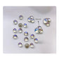 CNBS Nail Rhinestones - 4mm 3D Round Diamonds 20pcs