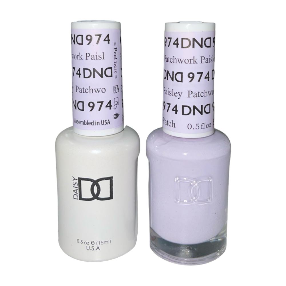 DND Gel & Lacquer Duo - Patchwork Paisley #974