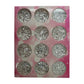 CNBS Glitter - Mixed Silver Shapes #13
