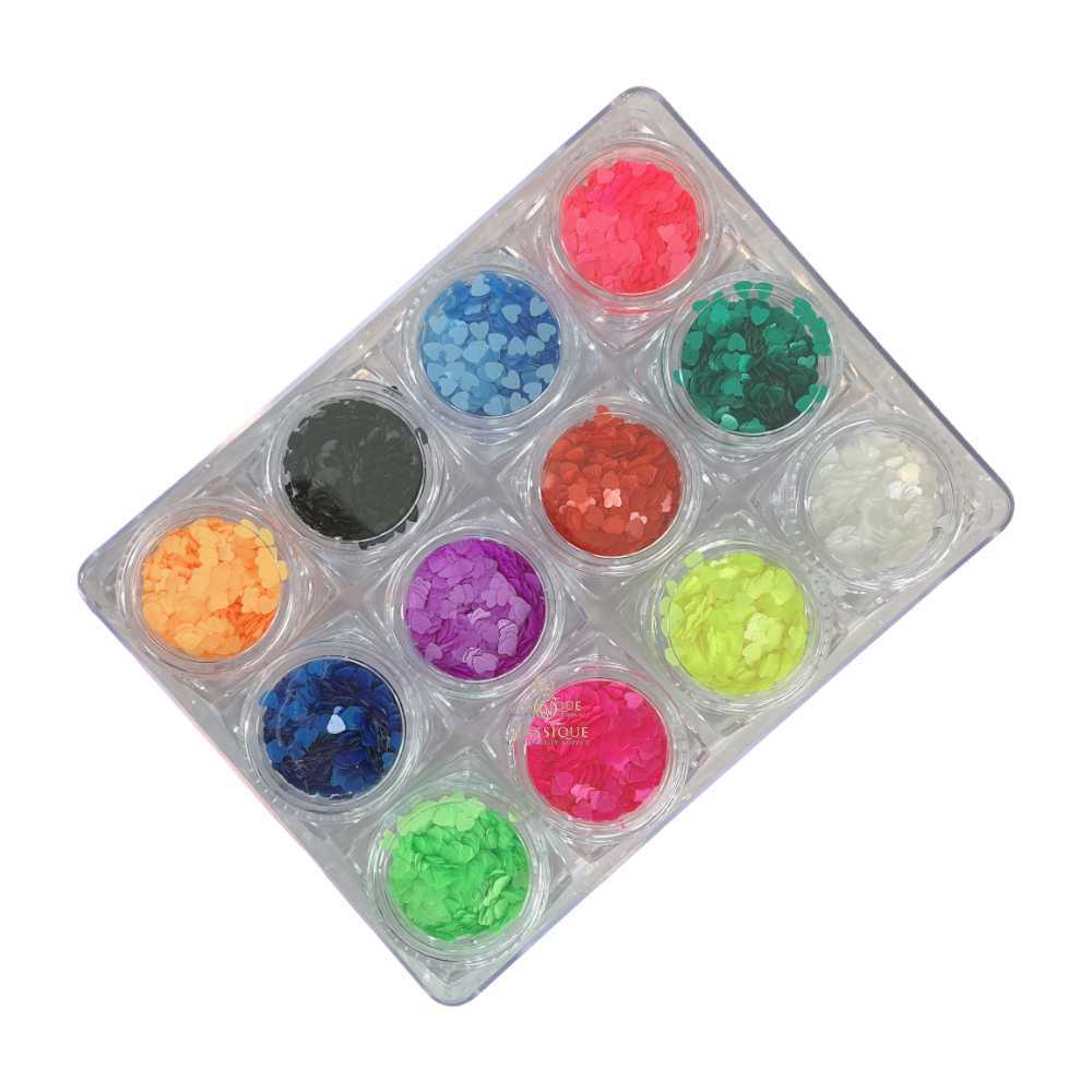 CNBS Glitter - Hearts #15