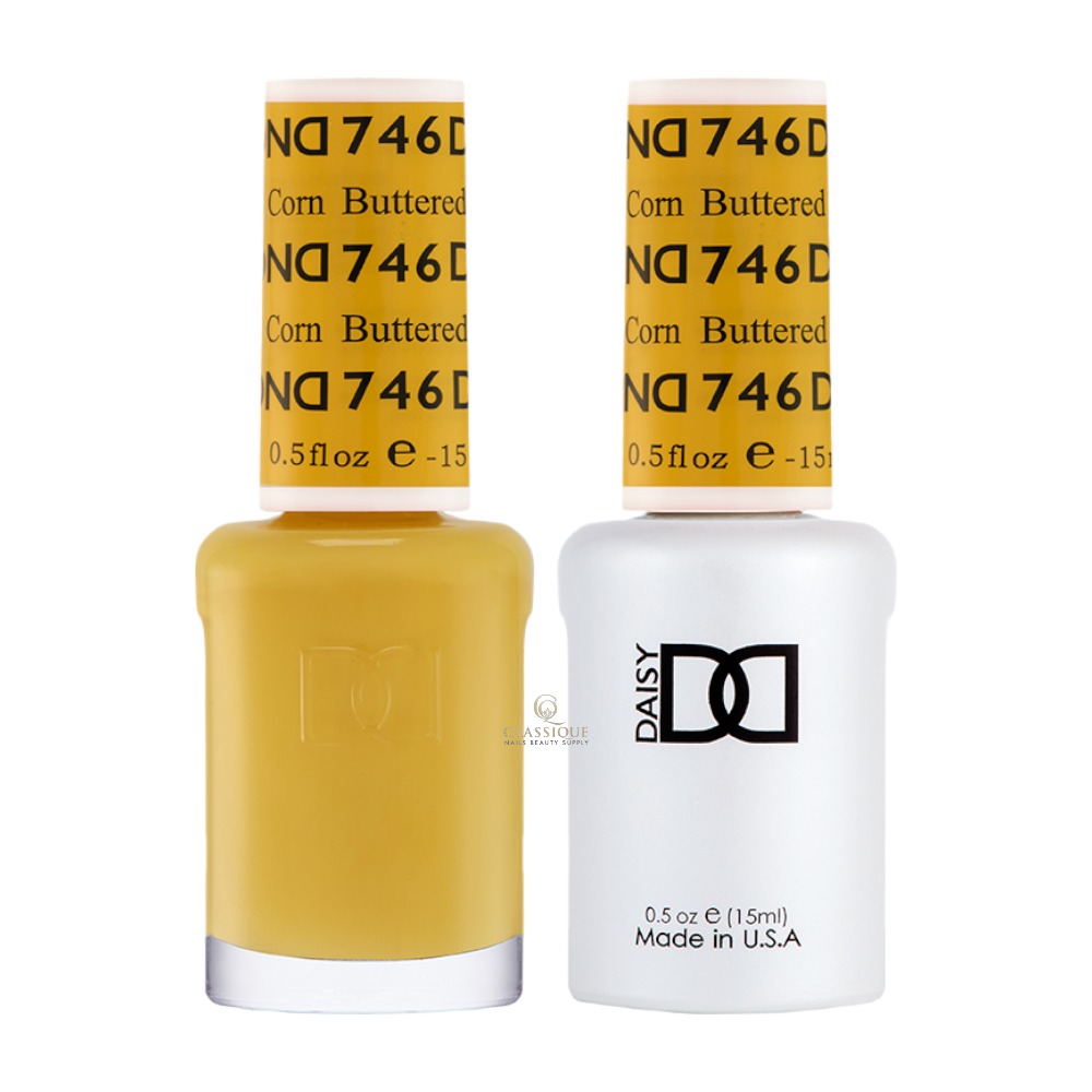 DND Gel & Lacquer Duo - Buttered Corn #746
