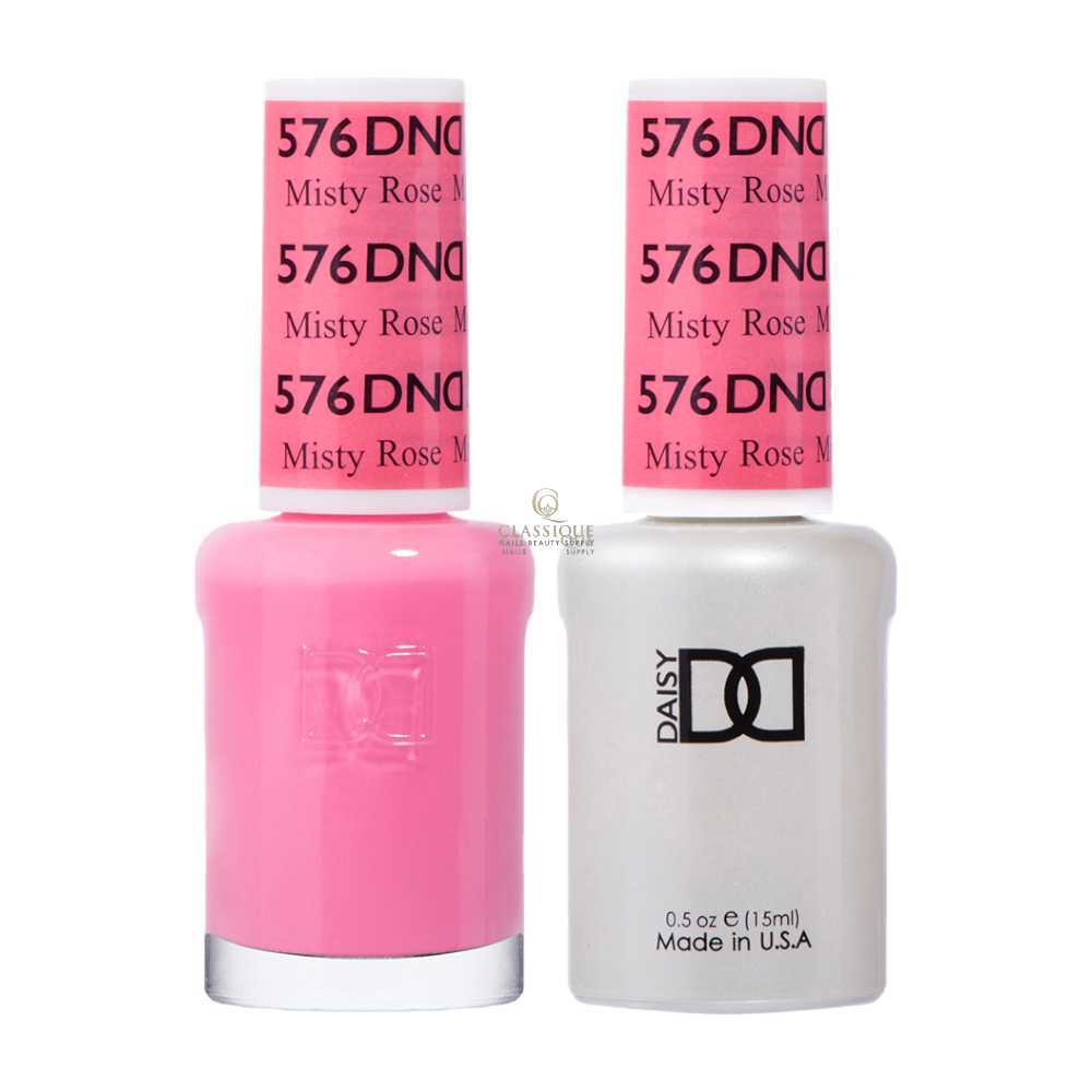 DND Gel & Lacquer Duo - Misty Rose #576