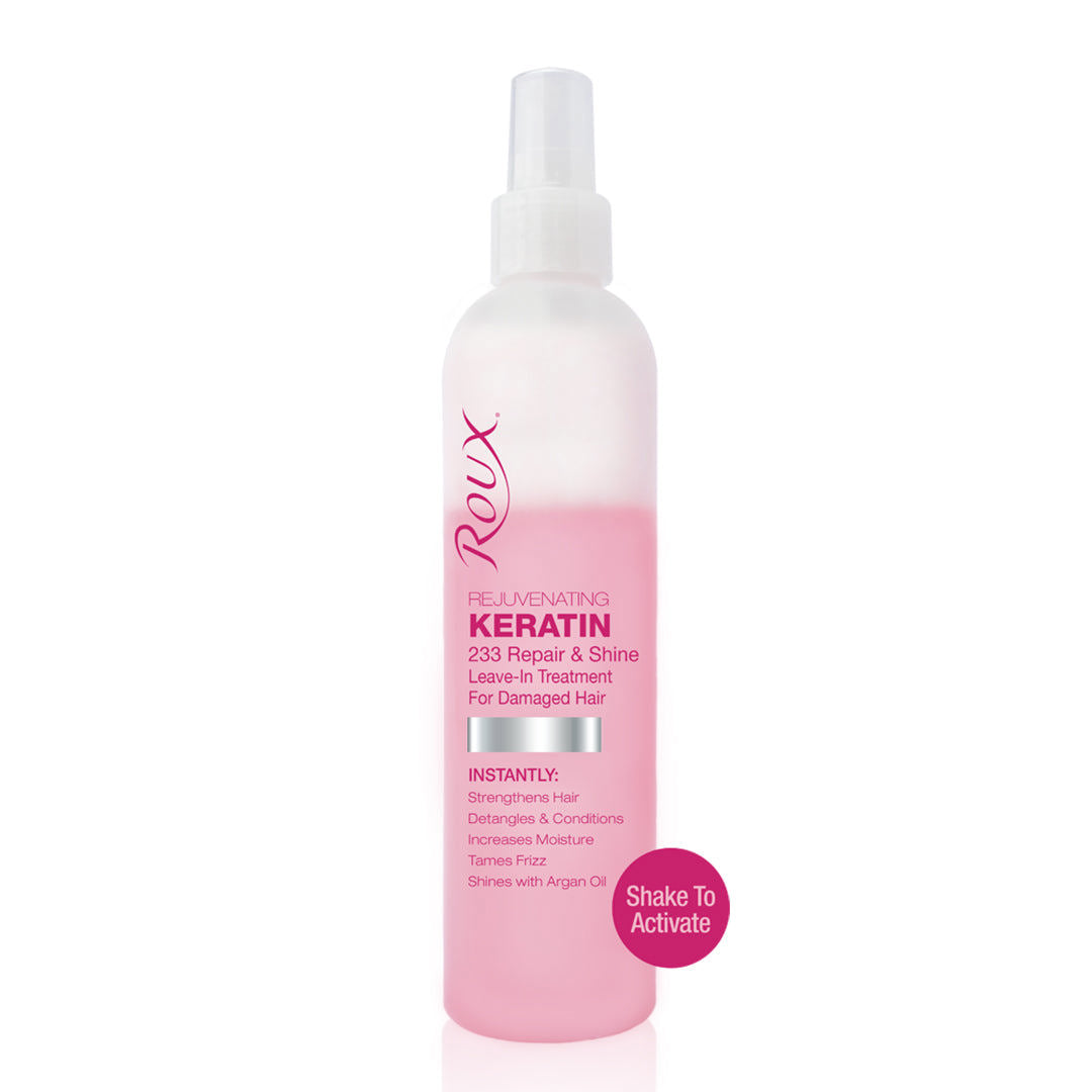 Roux Keratin Repair & Shine Leave-In Treatment For Damaged Hair