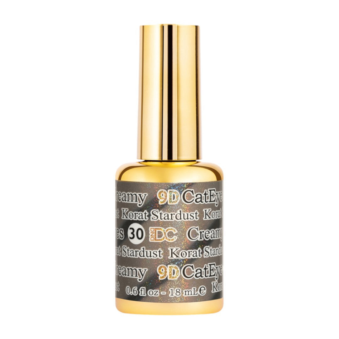 DND DC 9D Cat Eye Gel Polish - Korat Stardust #30