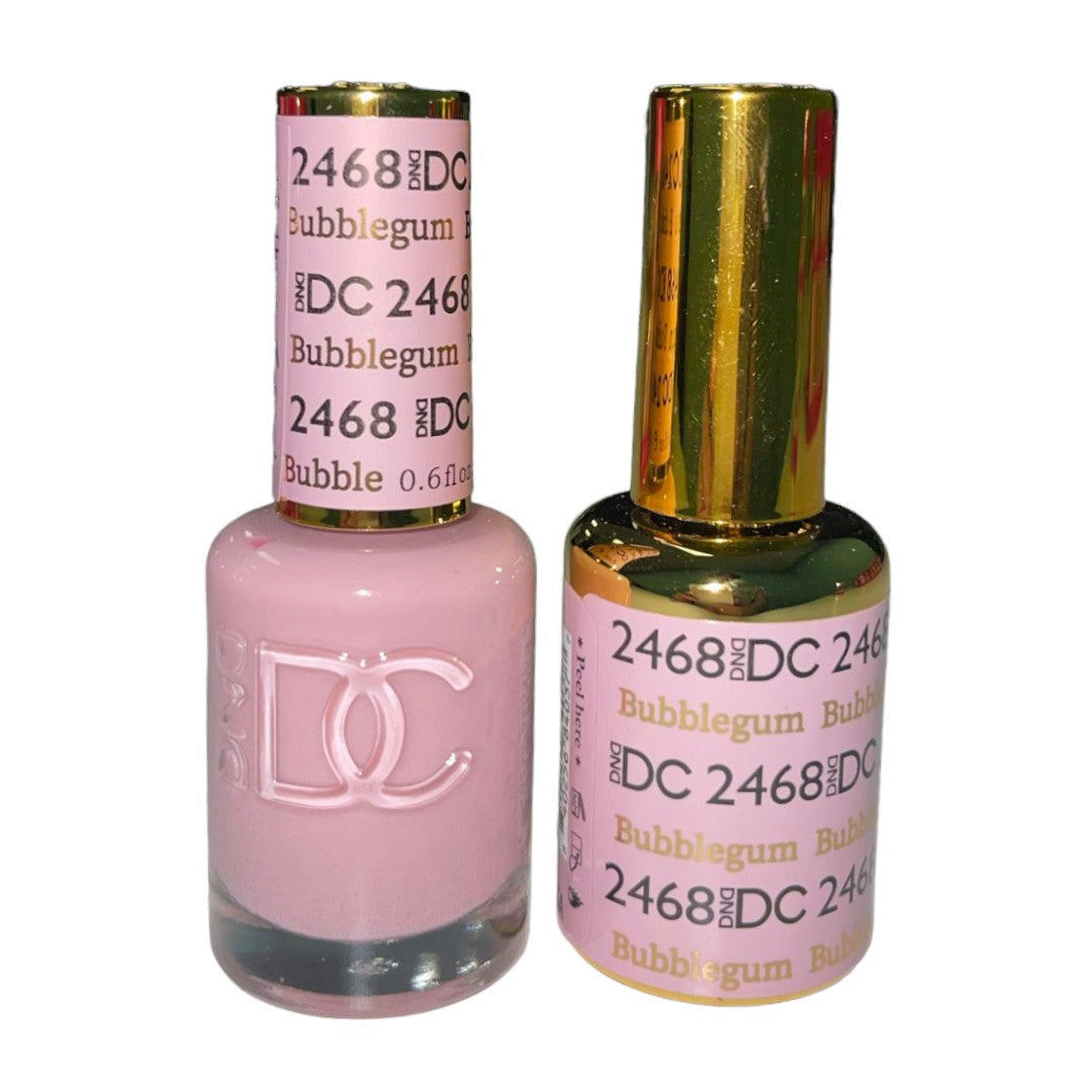 DND DC Sheer Gel & Lacquer Duo - Bubblegum #2468