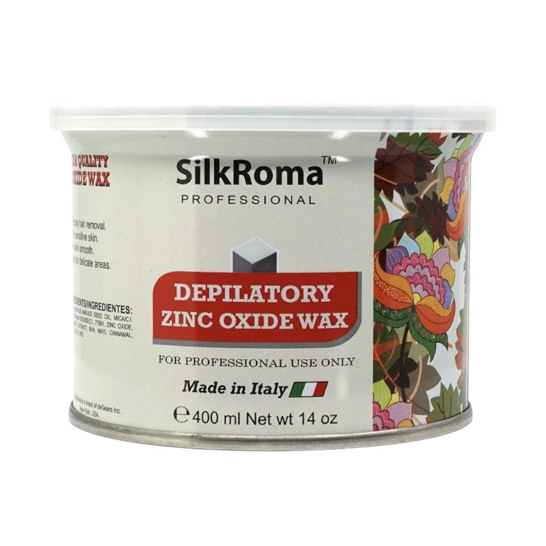 Silk Roma Depilatory Wax - Zinc Oxide 14Oz #DWZ14