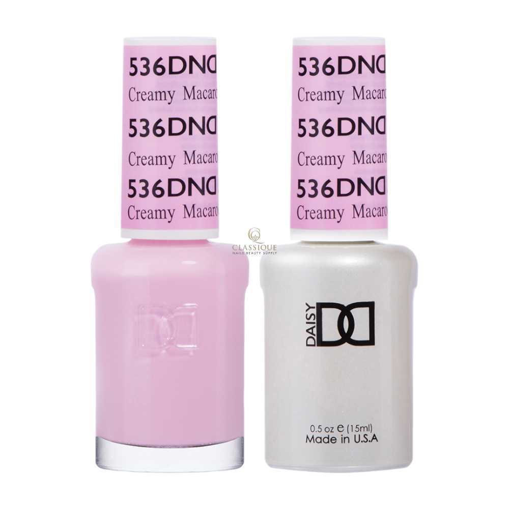 DND Gel & Lacquer Duo - Creamy Macaroonn #536