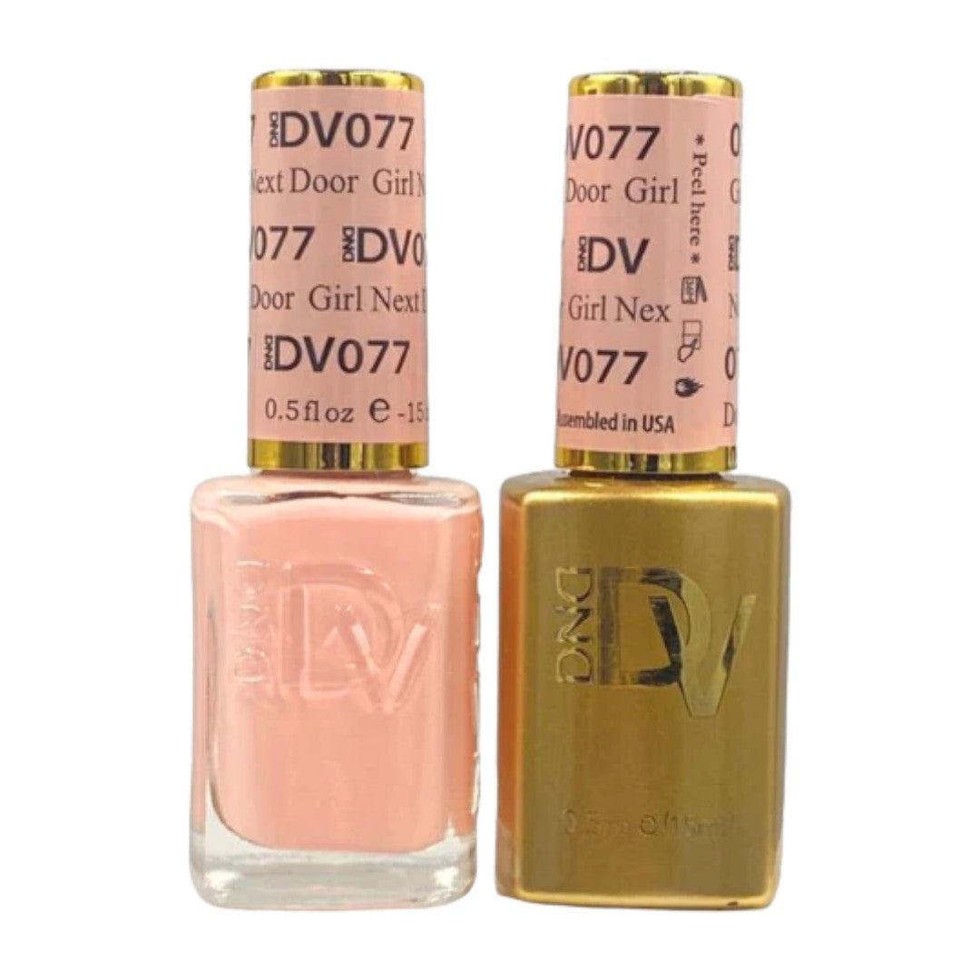 DND Diva Gel & Lacquer Duo - Girl Next Door #077