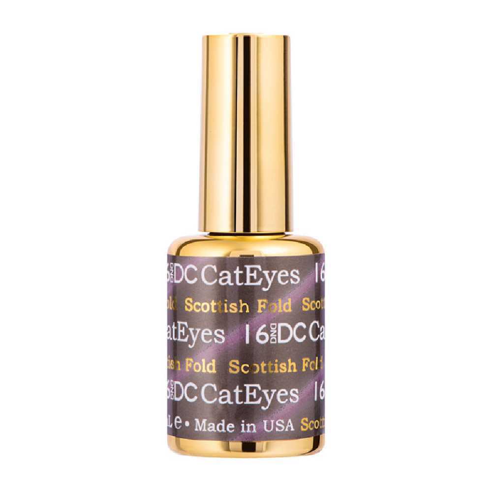 DND DC Cat Eye Gel Polish - Scottish Fold #16