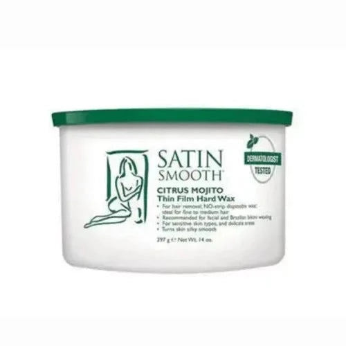 Satin Smooth Hard Wax - Citrus Mojito Thin Film 14Oz