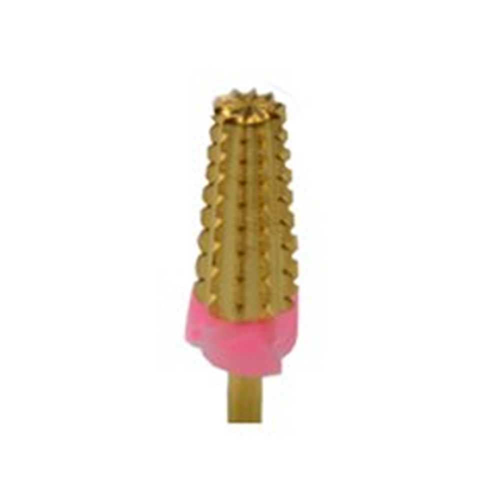 SP Nail Drill Bits - 5in1 Carbide G3X Triple Extra Coarse Grit 3/32 Gold