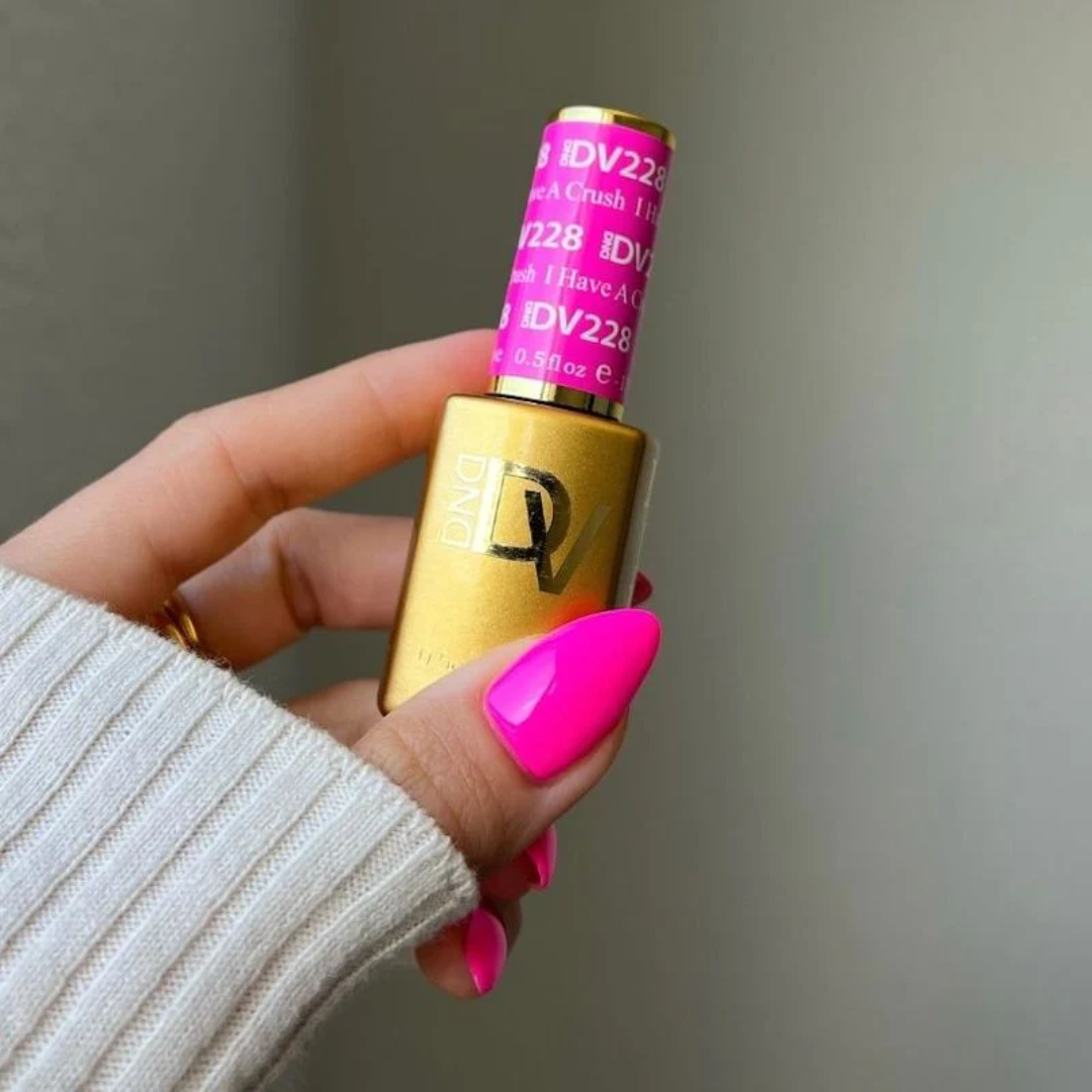 DND Diva Gel & Lacquer Duo - I Have A Crush #228