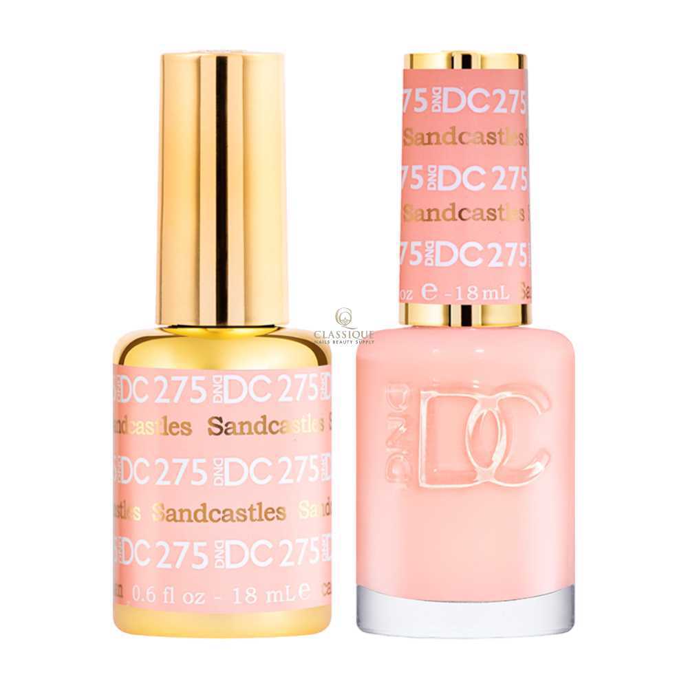DND DC Gel & Lacquer Duo - Sandcastles #275