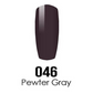 DND DC Gel & Lacquer Duo - Pewter Gray #046