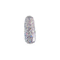 CNBS Nail Polish Purple Glitter #411