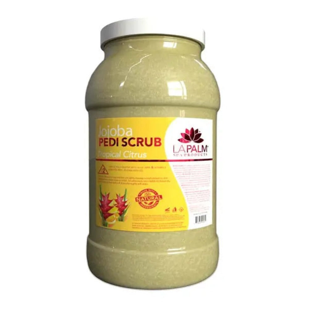 La Palm Pedi Gel Scrub - Tropical Citrus 1Gal
