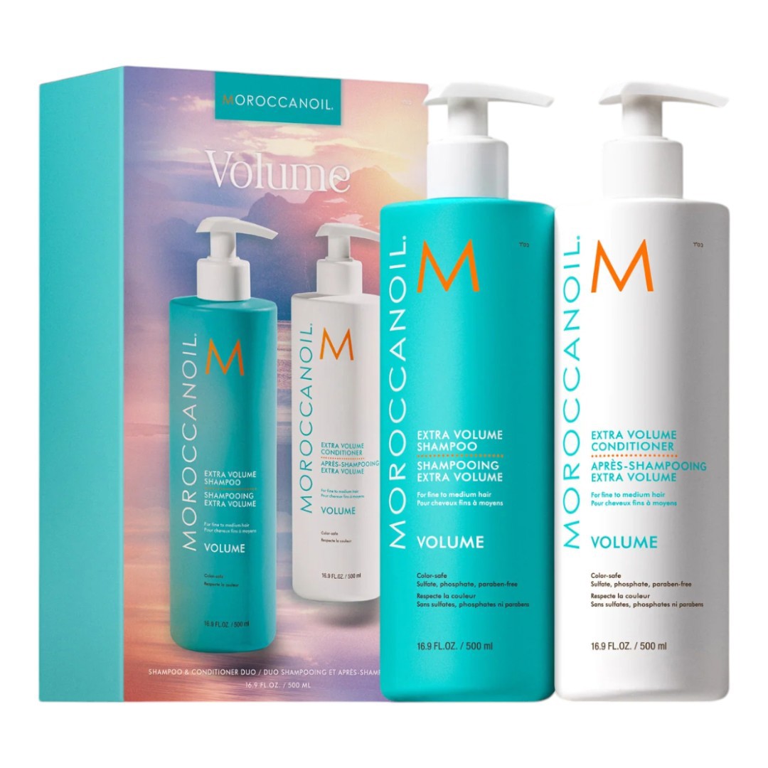 Moroccanoil Extra Volume Shampoo & Conditioner Set - 500ml