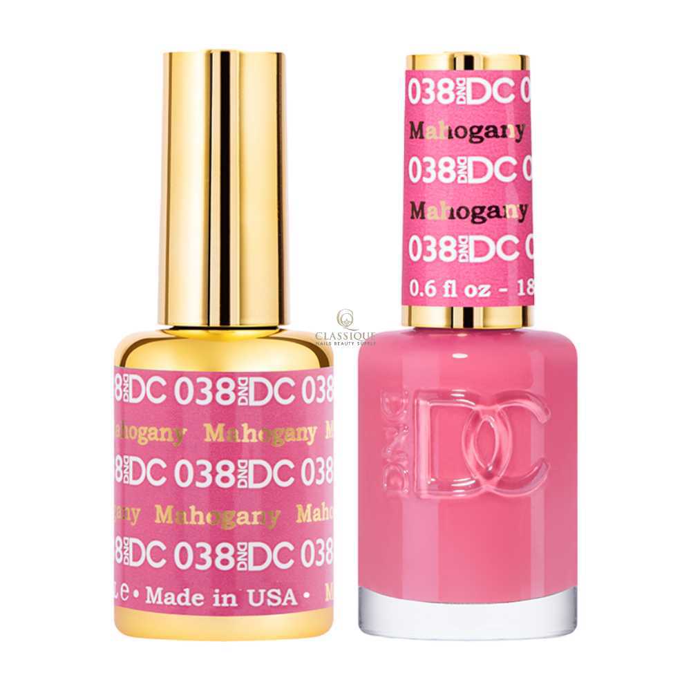 DND DC Gel & Lacquer Duo - Mahogany #038