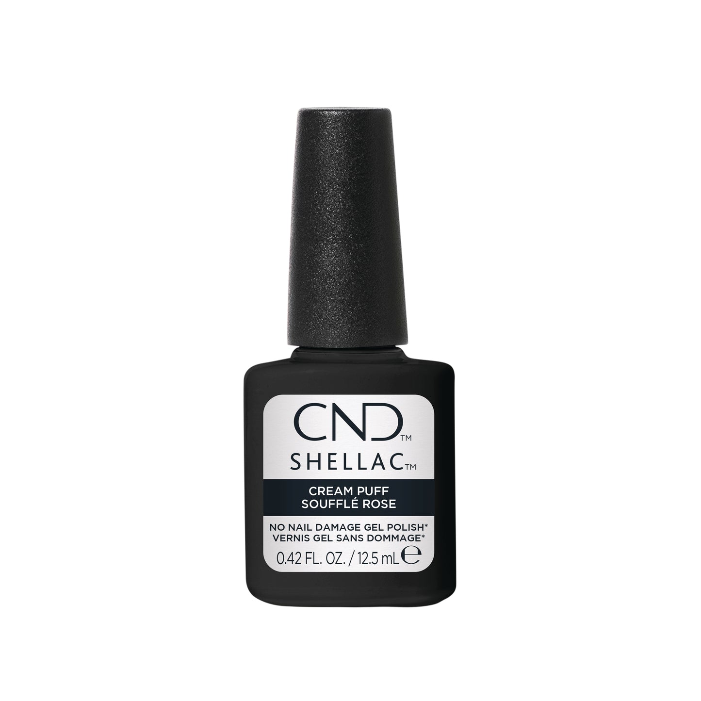 CND Shellac 0.42oz (HEMA/TPO-Free) - Cream Puff #108