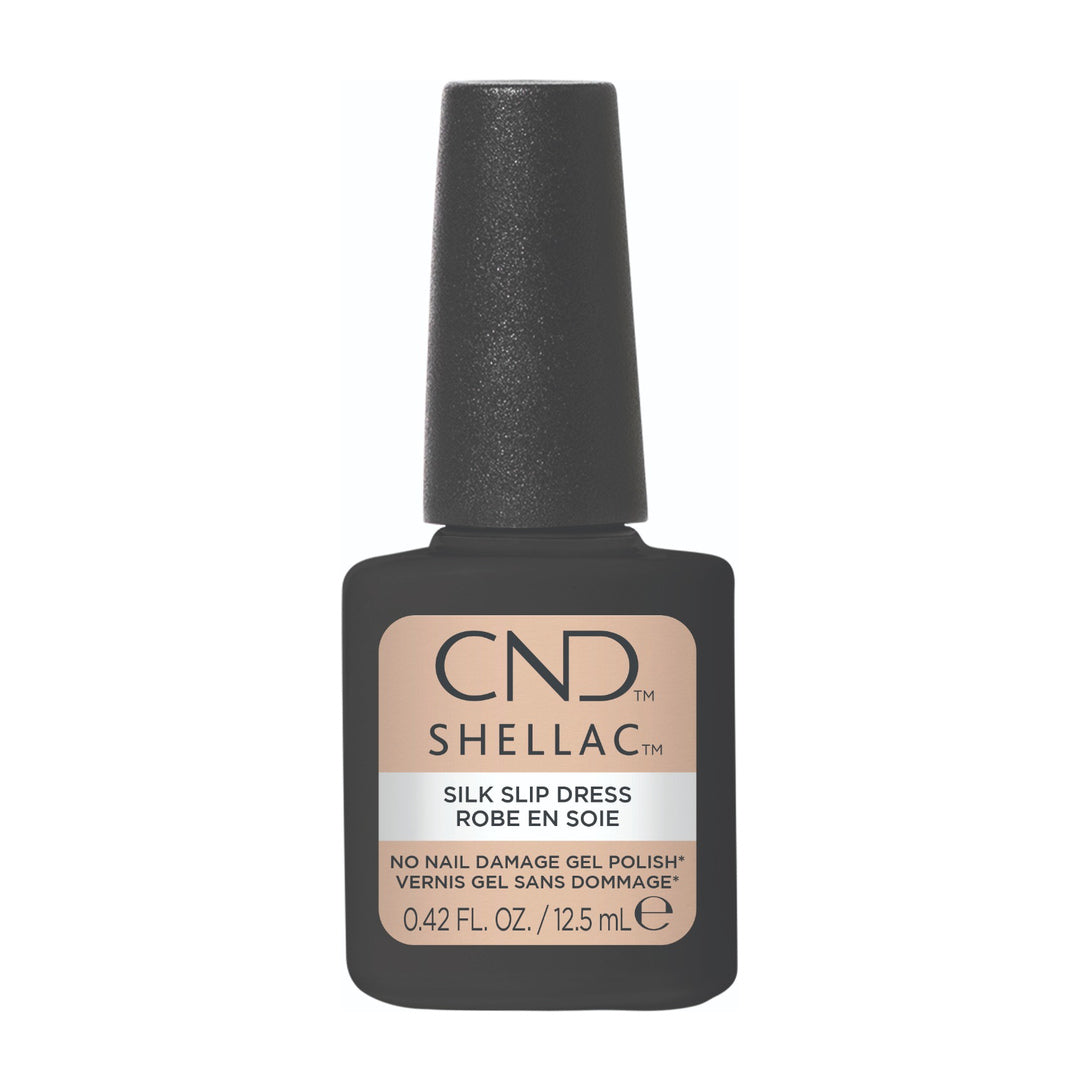 CND Shellac (HEMA/TPO-Free) - Silk Slip Dress #391 (0.42oz)