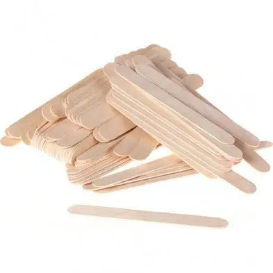 Silk B Wooden Wax Sticks - Adult Spatula (500Pcs)
