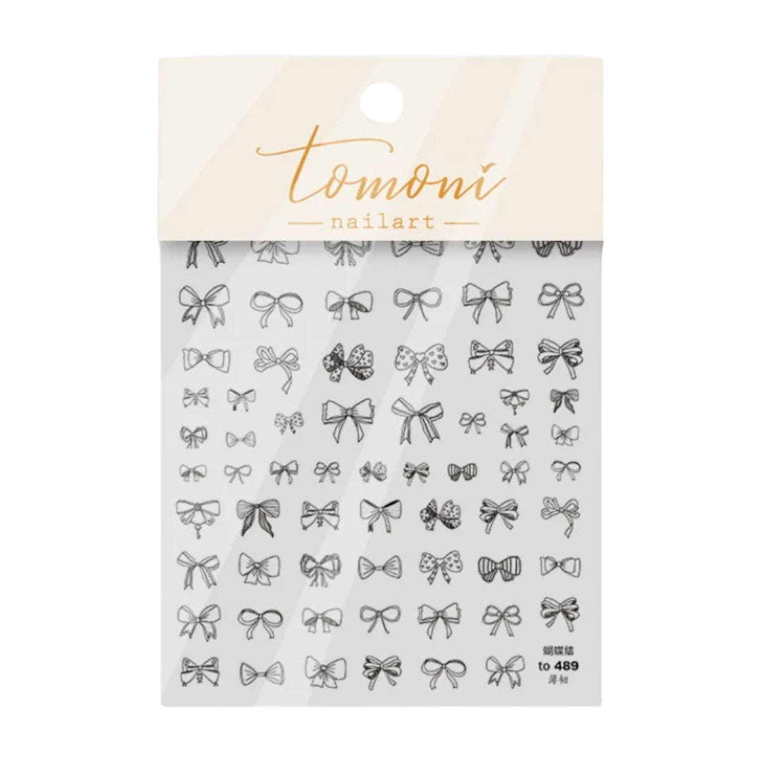 CNBS Nail Stickers, Decals for Nails Assorted Bows