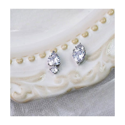 CNBS Rhinestones - Crystal Hearts 8pcs