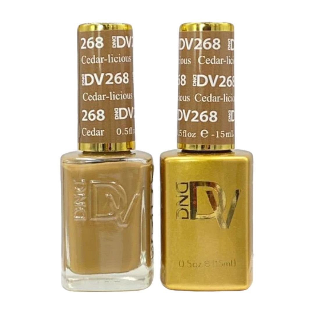 DND Diva Gel & Lacquer Duo - Cedar- Licious #268