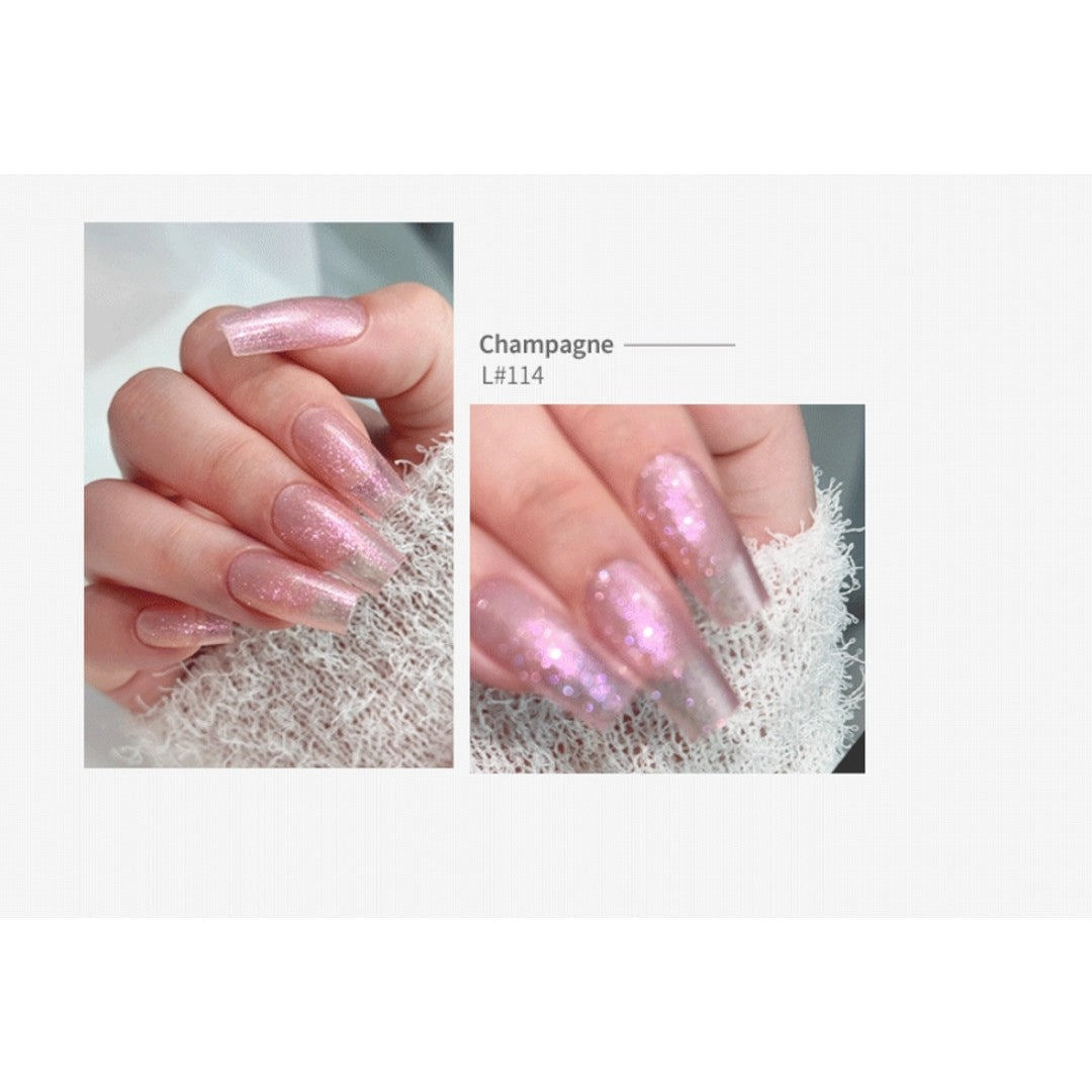 Liuhwa Glitter Gel Polish (HEMA-Free) #L114