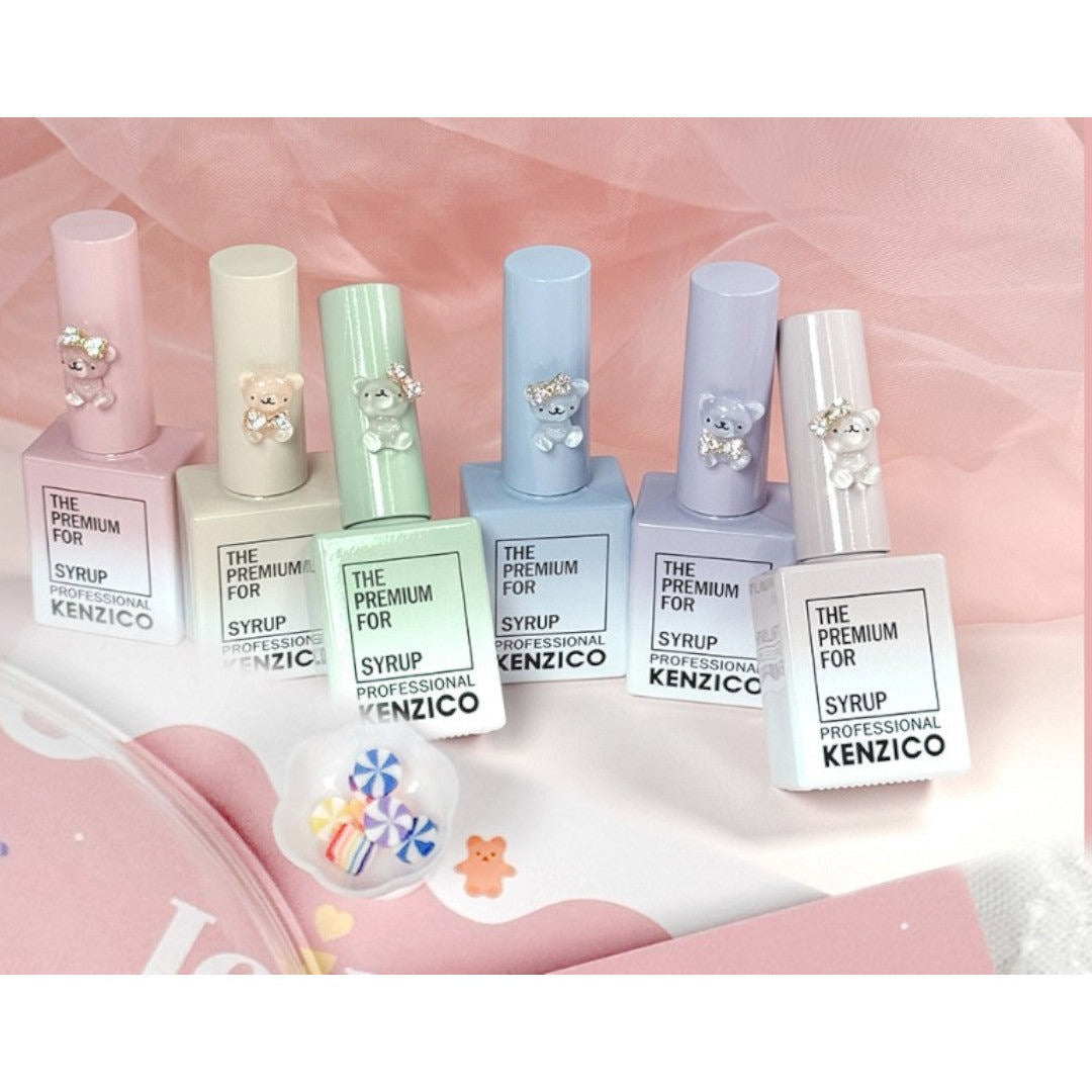 Kenzico Syrup Gel Polish #SR107-112 Jelly Gom Collection