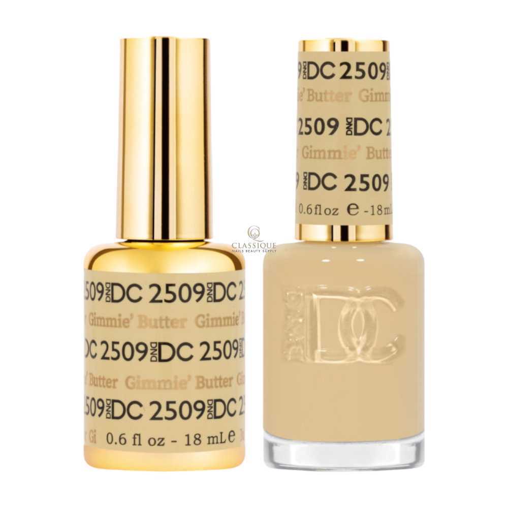 DND DC Gel & Lacquer Duo - Gimmie’ Butter #2509
