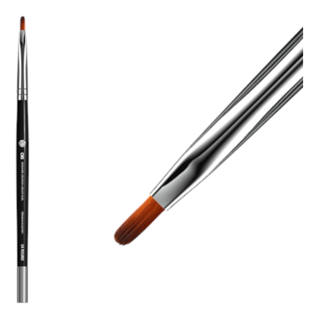 DGEL Artist Gel Brush - Round #04