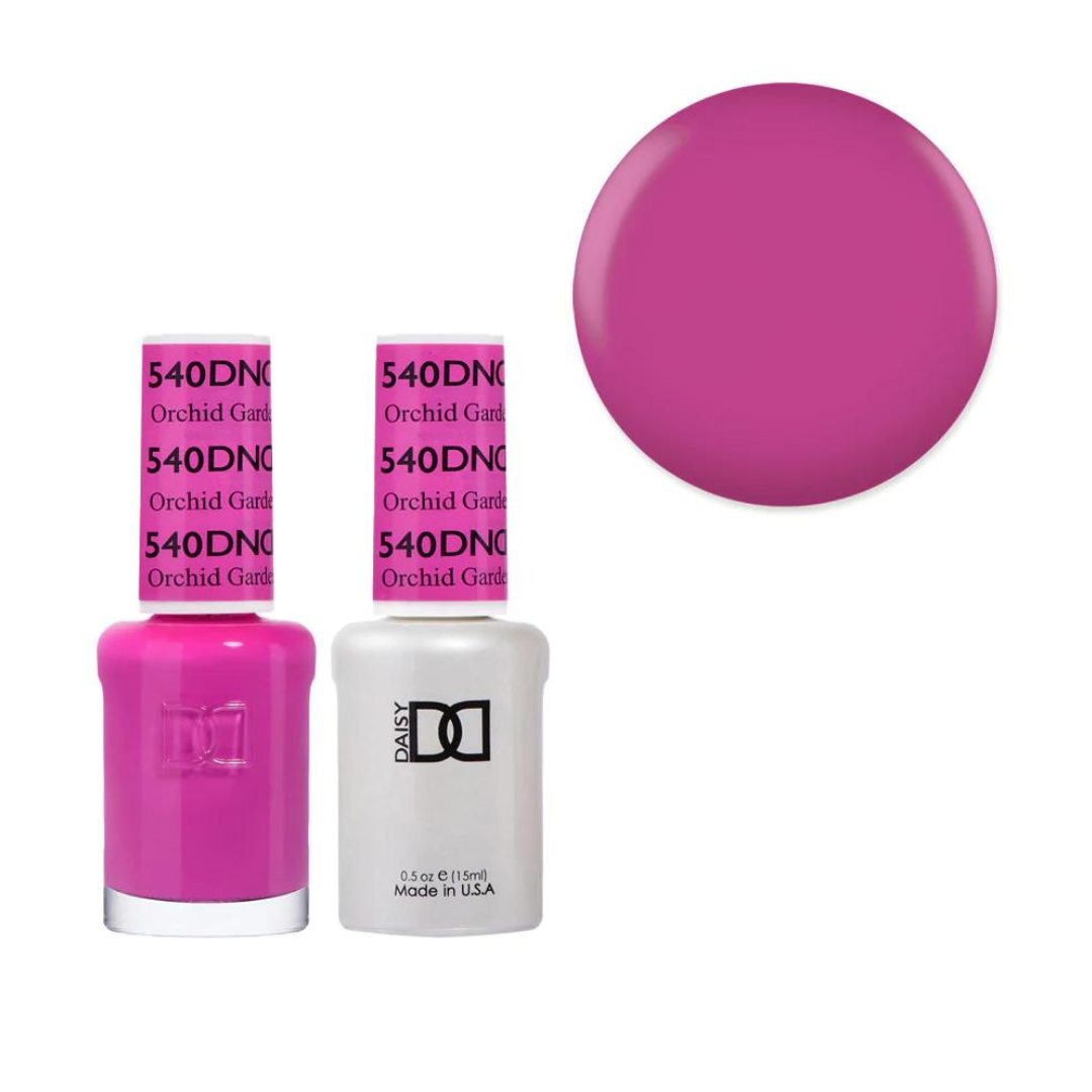 DND Gel & Lacquer Duo - Orchid Garden #540