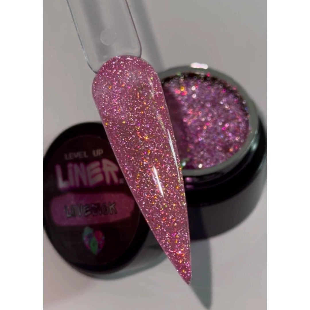 Nailz By Dev Reflective Liner Gel - Lovesick