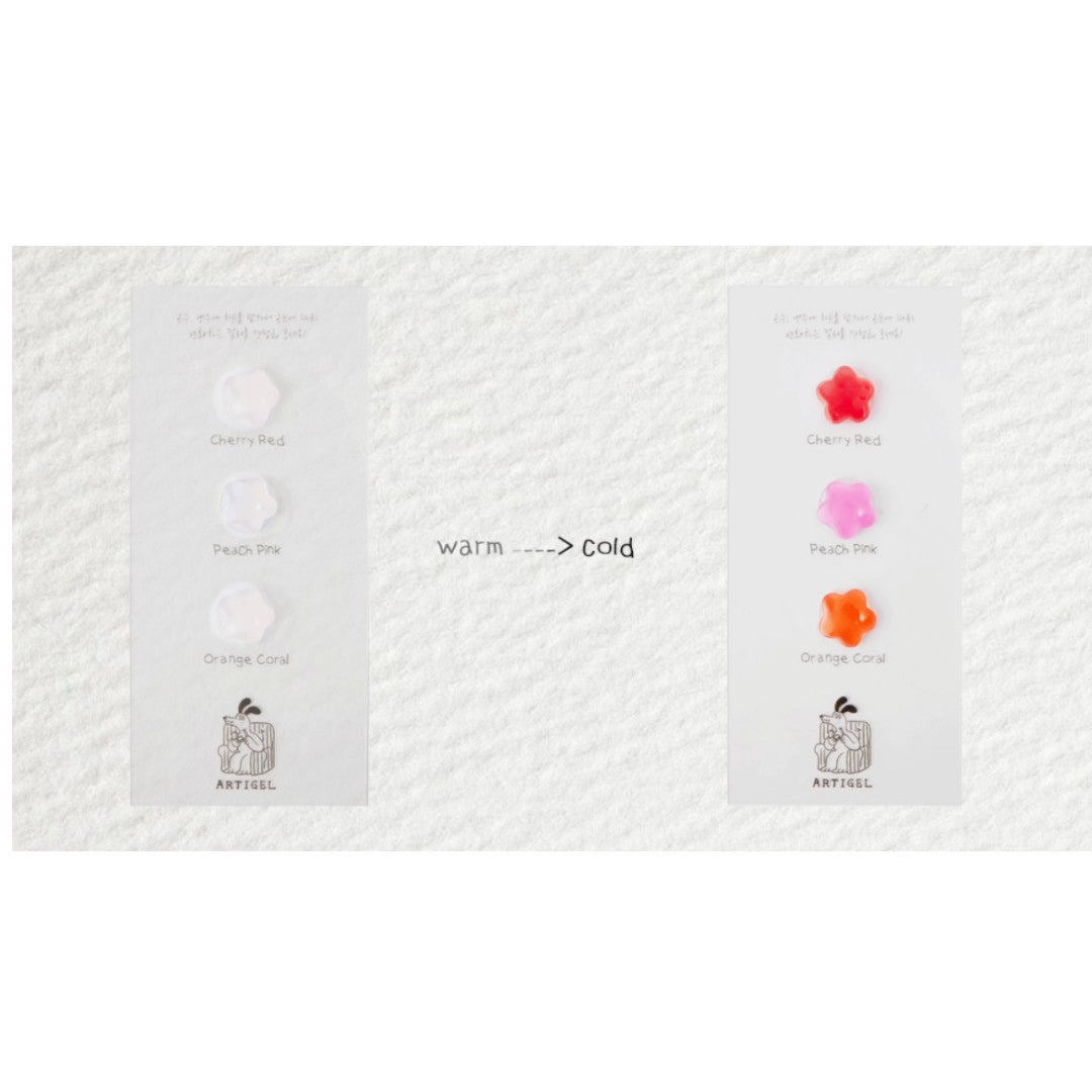 DGEL X ARTIGEL Blusher Blooming Gel Set (3Pcs)