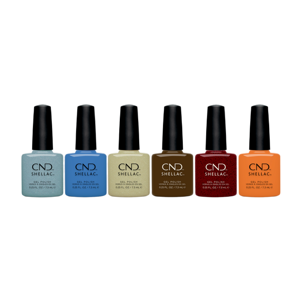 CND Shellac Collection - Upcycle Chic Collection (6pcs)