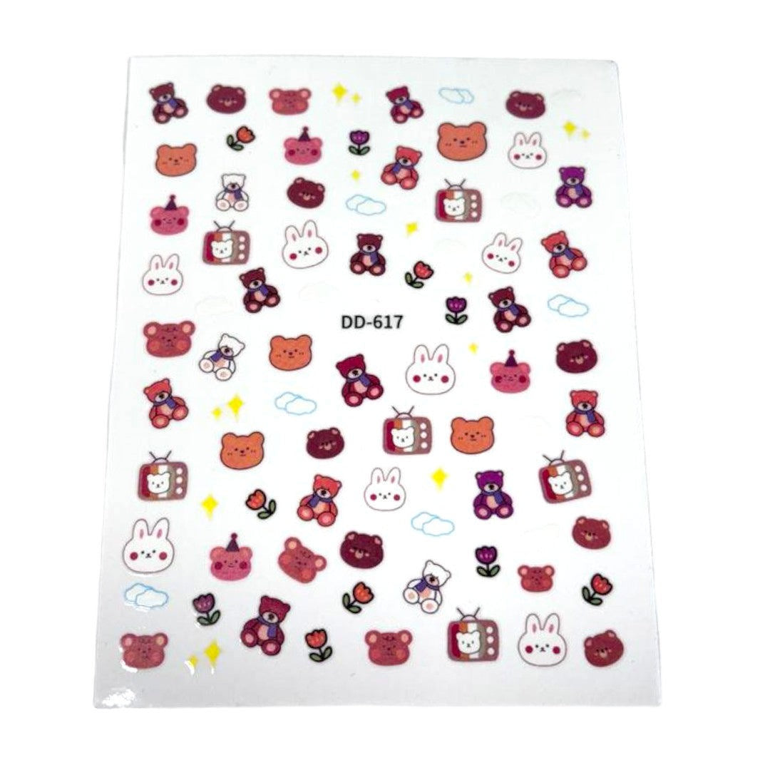 CNBS Nail Stickers - Cute Characters
