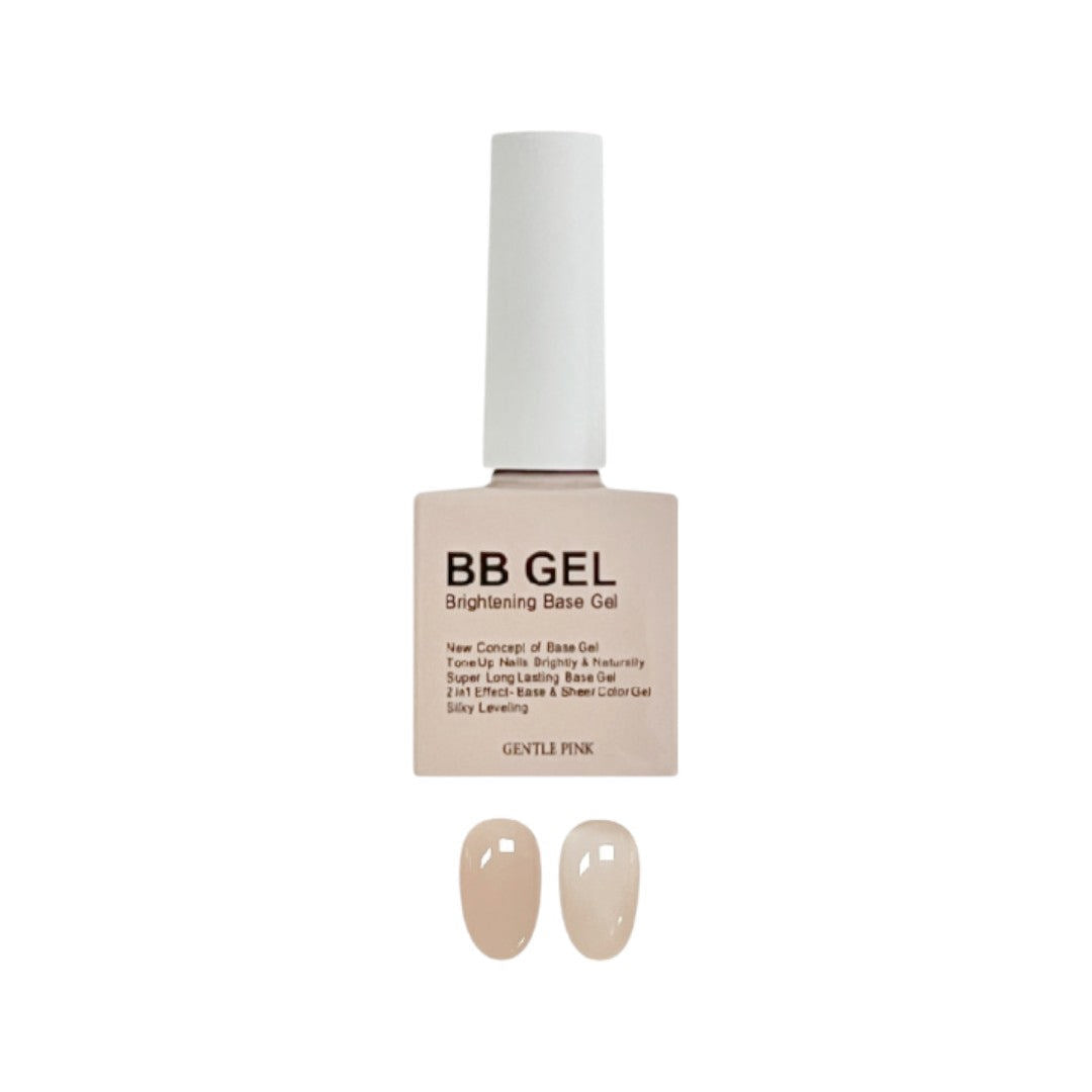 Gentle Pink BB Gel - 2In1 Brightening Colour Base Gel #BB01