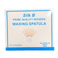 Silk B Wooden Wax Sticks - Medium Spatula (1000Pcs)