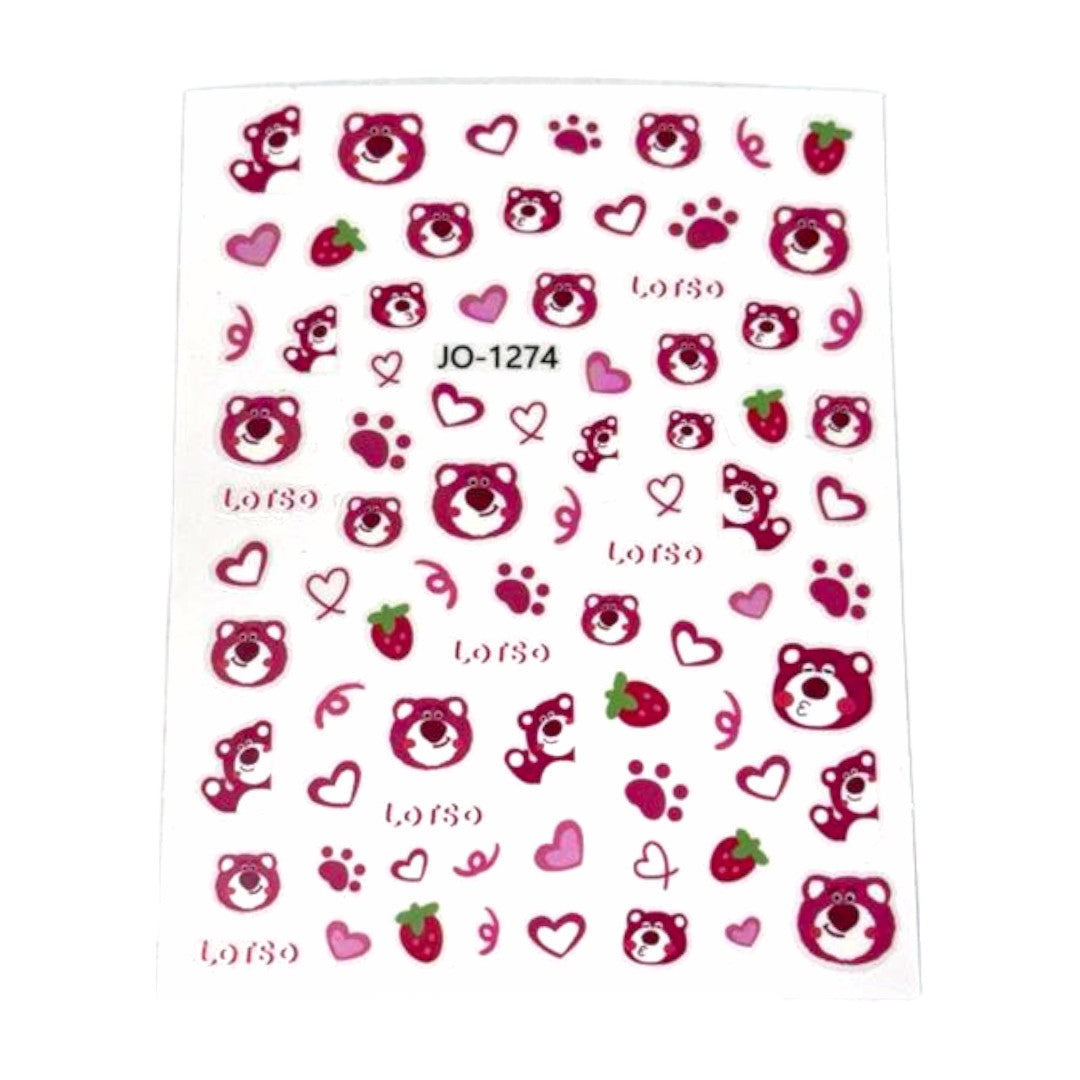 CNBS Nail Stickers - Cute Characters
