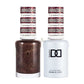 DND Gel & Lacquer Duo - Caramelized Plum #696