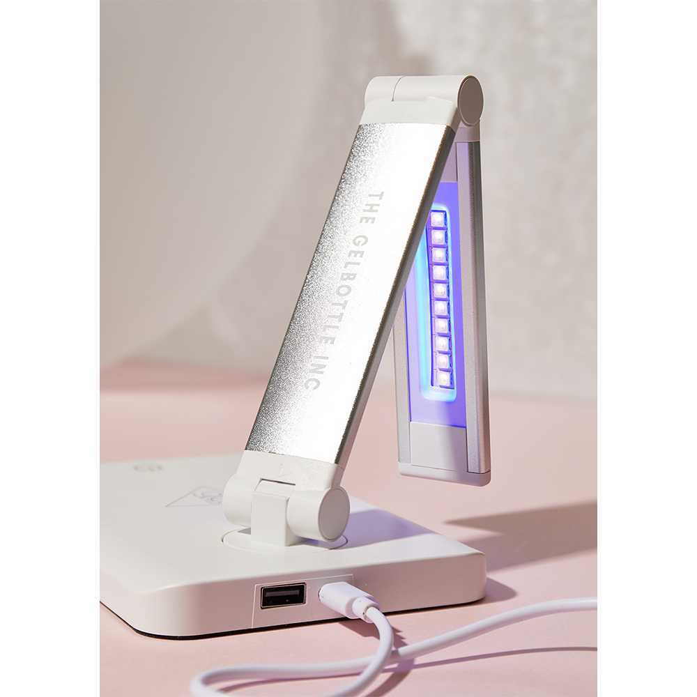 The Gelbottle LED/UV Mini Nail Lamp - Flash W/ USB Cord