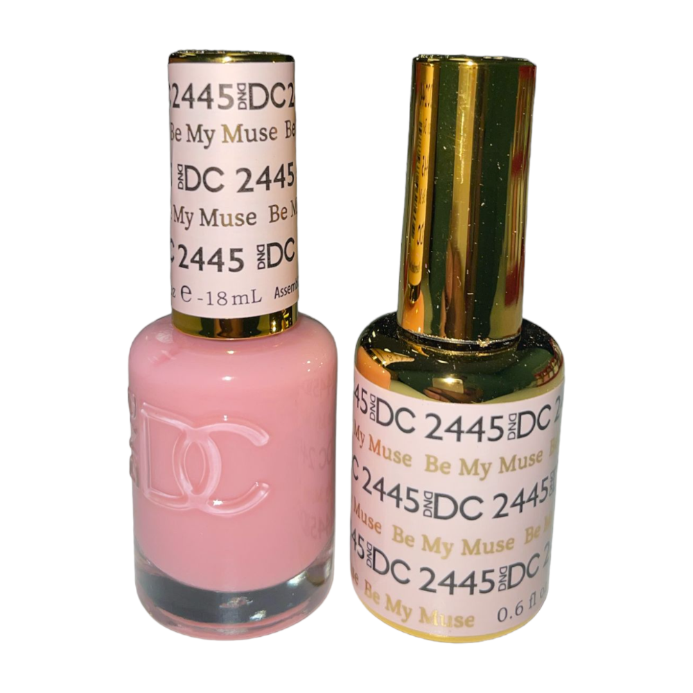 DND DC Sheer Gel & Lacquer Duo - Be My Muse #2445