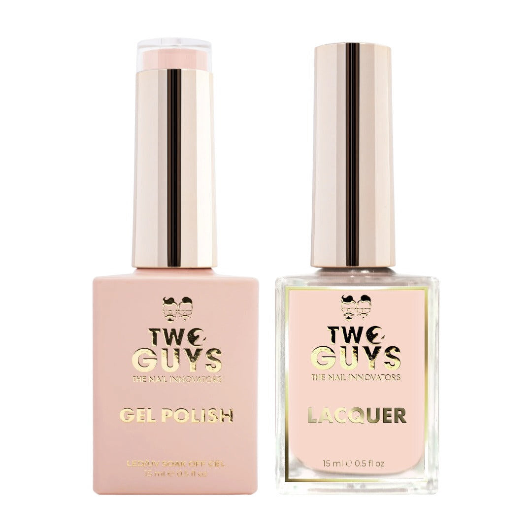 2Guys Gel & Lacquer Duo #A149 To Nude Or Not To Nude (Sheer)