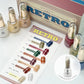 Mithmillo Ink Gel #RT01-10 Retro Collection + Clear Blending Gel
